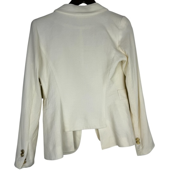 Smythe White Blazer Tailored Hip-Length SZ 4 - Picture 5 of 8